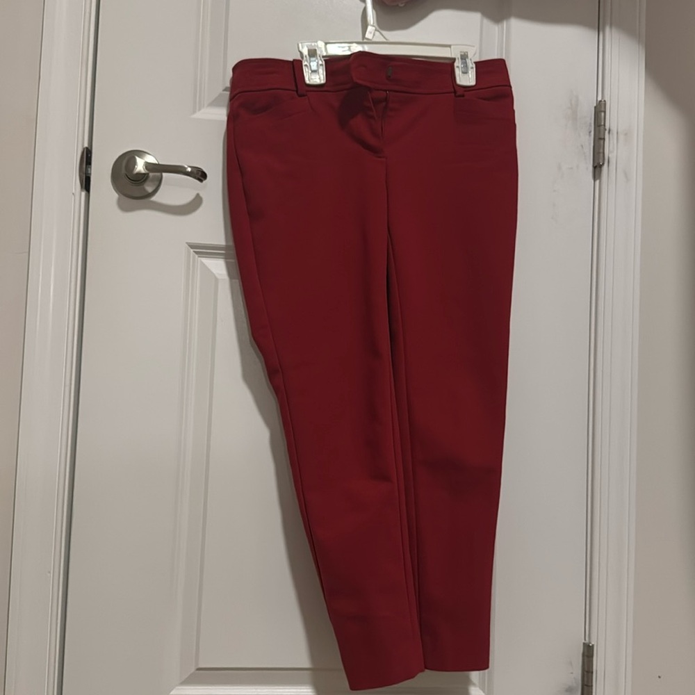 Cropped Loft Petite Dress Pants